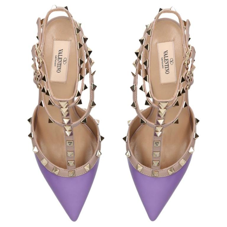(W) Valentino Rockstud 'Purple Stiletto' 圖 5