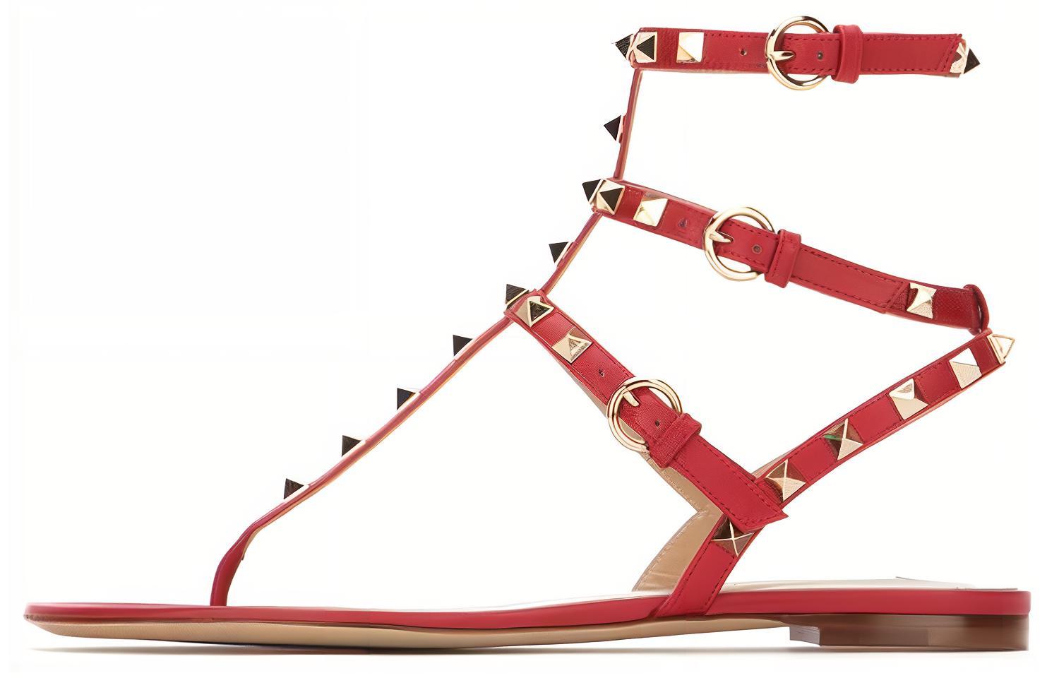 Buy (Women) Valentino Rockstud 'Red' RW2S00812V0D0R