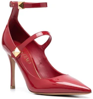 Lookbook (W) Valentino Rockstud 'Hak Tinggi Gesper Merah' 2W2S0GM5ERU0RO