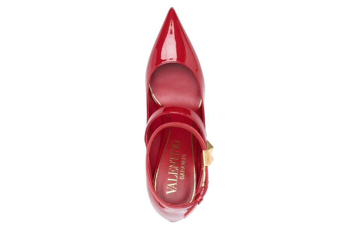 Purchase (Women) Valentino Rockstud 'Red Buckle Stiletto' 2W2S0GM5ERU0RO