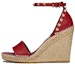 Buy (W) Valentino Rockstud 'Sandal Baji Sukan Fesyen Merah' WW2S0090VTOII0
