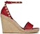 (W) Valentino Rockstud 'Sandal Baji Sukan Fesyen Merah' WW2S0090VTOII0