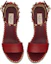 Purchase (W) Valentino Rockstud 'Sandalia Roja de Moda con Cuña Deportiva' WW2S0090VTOII0