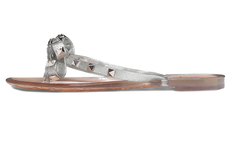 (W) Valentino Rockstud 'Silver'