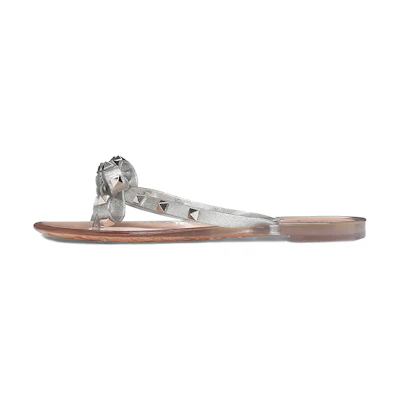 (W) Valentino Rockstud 'Silver'