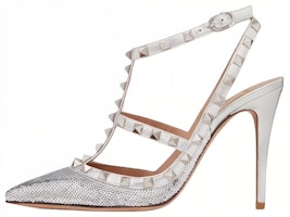 (Women) Valentino Rockstud 'Silver Stiletto' 4W2S0393CKSS13 (Women) Valentino Rockstud 'Silver Stiletto' 4W2S0393CKSS13