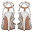 Shop (W) Valentino Rockstud ''Stiletto Argento''. 4W2S0393CKSS13