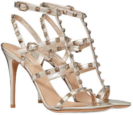 (W) Valentino Rockstud 'Sandal Hak Tinggi Perak' UW2S0A27JXHS69 Order (W) Valentino Rockstud 'Sandal Hak Tinggi Perak' UW2S0A27JXHS69