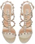 Lookbook (W) Valentino Rockstud 'Sandal Hak Tinggi Perak' UW2S0A27JXHS69
