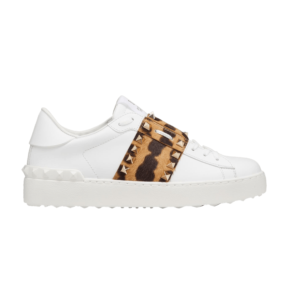 (W) Valentino Rockstud 'Untitled - Leopard'