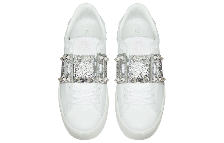 (W) Valentino Rockstud 'Untitled - Silver Glitter Band' 圖 3