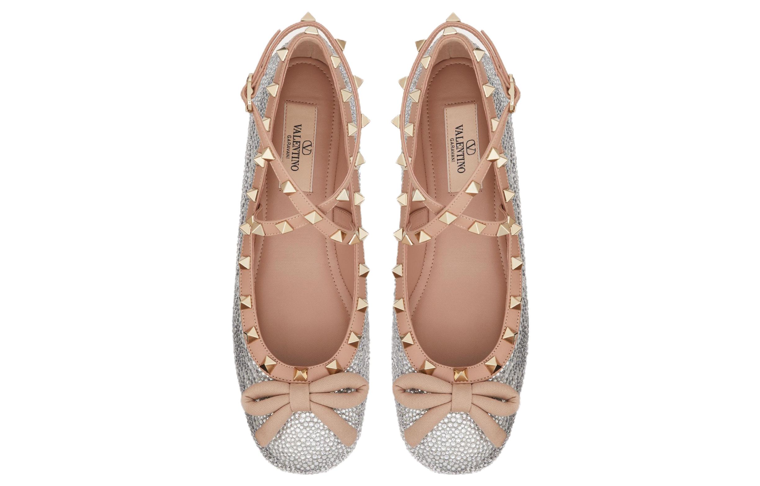 (W) Valentino Rockstud 'White Brown' 圖 3