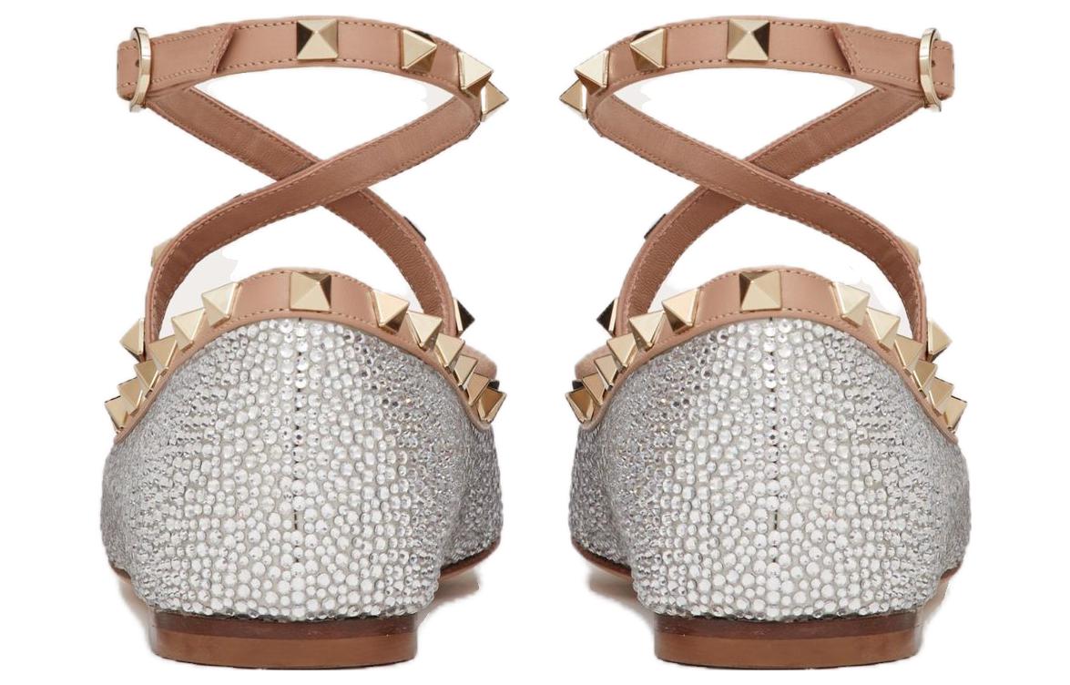 (W) Valentino Rockstud 'White Brown' 圖 4