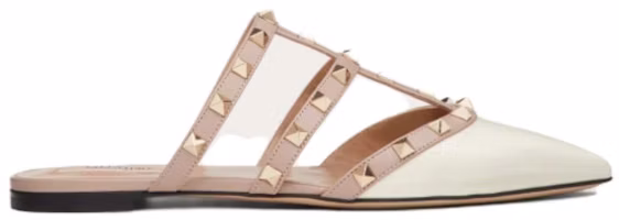 Order (W) Valentino Rockstud 'Mule Blanco Charol con Tachas' WW2S0H15VNWL62