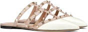 Lookbook (W) Valentino Rockstud 'Selipar Bertumit Berpaten Putih Bertap' WW2S0H15VNWL62