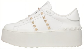 (Women) Valentino Rockstud 'White Studs' 2W2S0GG8BHS0BO (Women) Valentino Rockstud 'White Studs' 2W2S0GG8BHS0BO