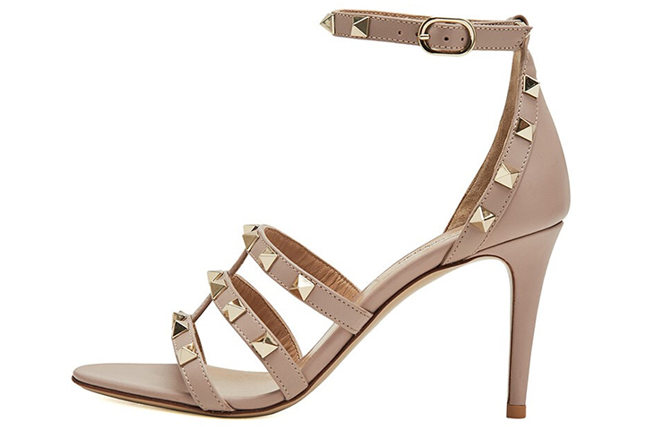 (Women) Valentino Rockstud Ankle Strap Sandal 'Lavender' RW2S0K20VODP45