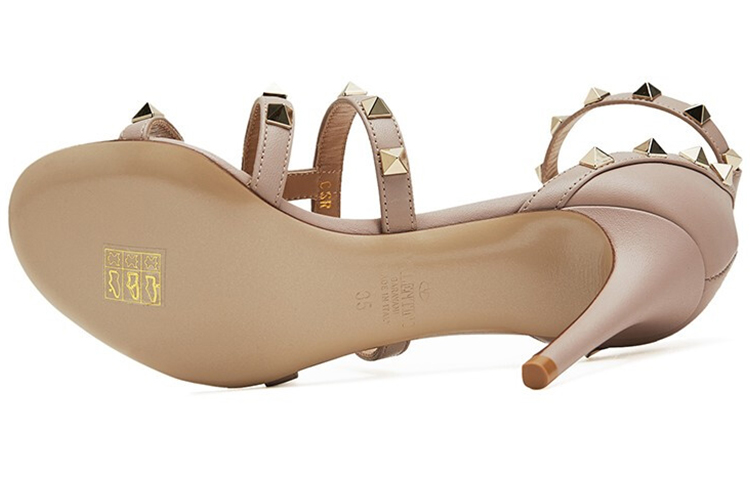 Shop (Women) Valentino Rockstud Ankle Strap Sandal 'Lavender' RW2S0K20VODP45