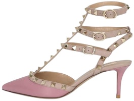 (Women) Valentino Rockstud Ankle Strap Sandal 'Pink' VW0S0375VODN22 (Women) Valentino Rockstud Ankle Strap Sandal 'Pink' VW0S0375VODN22