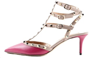 (Women) Valentino Rockstud Ankle Strap Sandal 'Red' MW2S0375-VNW-U93 (Women) Valentino Rockstud Ankle Strap Sandal 'Red' MW2S0375-VNW-U93