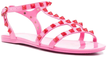 Order (W) Sandales à Bride Cheville Valentino Rockstud ''Rose'' XW2S0H38TPJ245