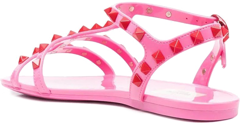 (Women) Valentino Rockstud Ankle Strap Sandals 'Pink' XW2S0H38TPJ245 Lookbook (Women) Valentino Rockstud Ankle Strap Sandals 'Pink' XW2S0H38TPJ245