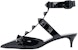 (W) Valentino Rockstud Ankle Strap Stiletto 'Hitam' WW2S0CB3IPU0NO