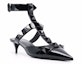 Order (W) Valentino Rockstud Ankle Strap Stiletto 'Hitam' WW2S0CB3IPU0NO