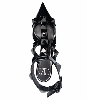 (Women) Valentino Rockstud Ankle Strap Stiletto 'Black' WW2S0CB3IPU0NO Shop (Women) Valentino Rockstud Ankle Strap Stiletto 'Black' WW2S0CB3IPU0NO