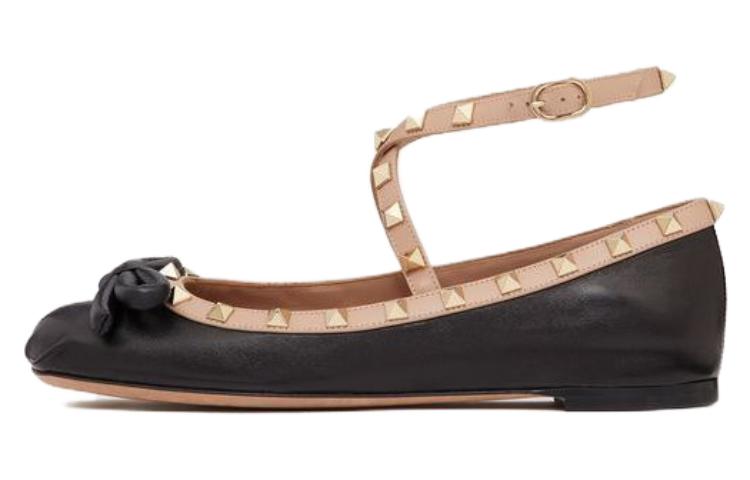 (W) Valentino Rockstud Black 'Elegant Fashion'