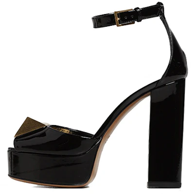 (W) Valentino Sandalia Tacón Bloque Rockstud 'Negro' 1W2S0EA3LAF0NO Buy (W) Valentino Sandalia Tacón Bloque Rockstud 'Negro' 1W2S0EA3LAF0NO