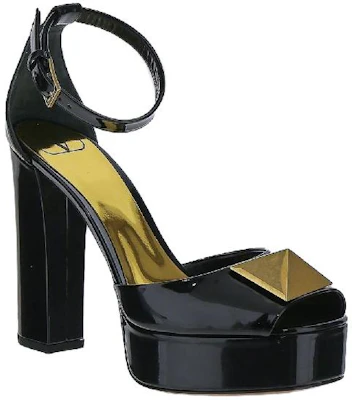 (W) Valentino Sandalia Tacón Bloque Rockstud 'Negro' 1W2S0EA3LAF0NO Lookbook (W) Valentino Sandalia Tacón Bloque Rockstud 'Negro' 1W2S0EA3LAF0NO