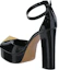 Shop (W) Valentino Sandalia Tacón Bloque Rockstud 'Negro' 1W2S0EA3LAF0NO