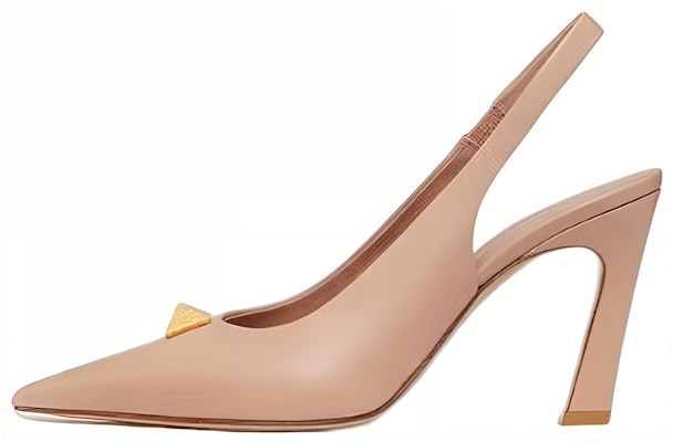 (Women) Valentino Rockstud Caged Pump 'Beige' VW2S0BN3GNFGF9 Buy (Women) Valentino Rockstud Caged Pump 'Beige' VW2S0BN3GNFGF9