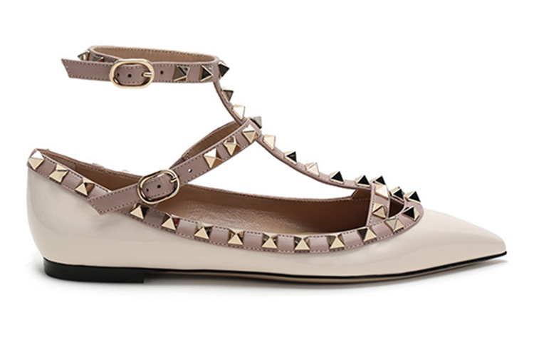 Order (W) Valentino Rockstud Plano 'Blanco Leche' VW2S0376VNWL62