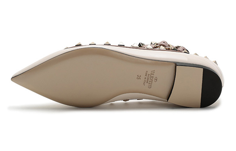 Details for (W) Valentino Rockstud Plano 'Blanco Leche' VW2S0376VNWL62