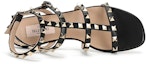 Purchase (W) Sandalia Plana Valentino Rockstud 'Negra' VW2S0A05VOD0NO