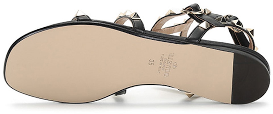 (W) Sandalia Plana Valentino Rockstud 'Negra' VW2S0A05VOD0NO Details for (W) Sandalia Plana Valentino Rockstud 'Negra' VW2S0A05VOD0NO