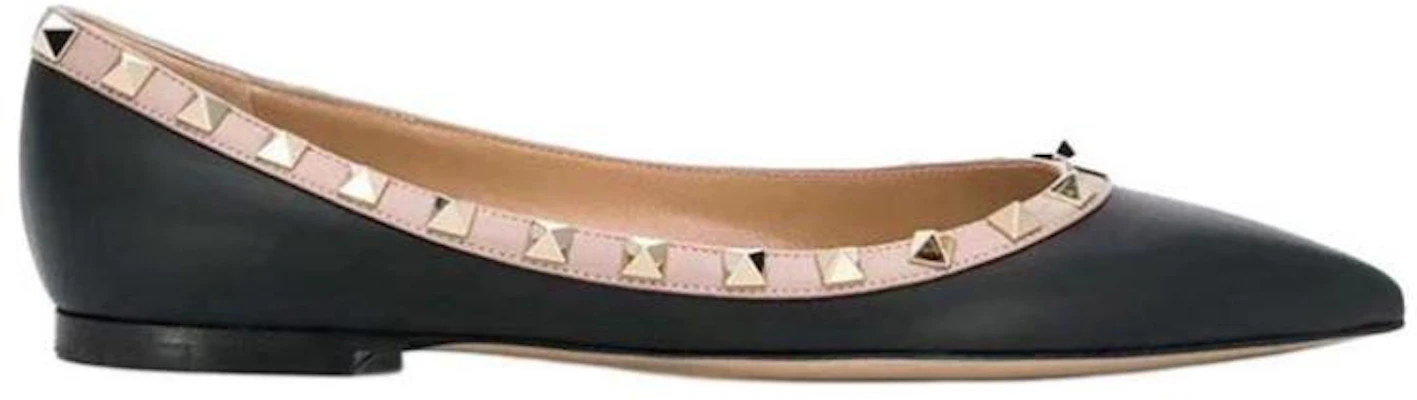 (W) 华伦天奴铆钉平底鞋‘黑色’ TW0S0403VODN91 Order (W) 华伦天奴铆钉平底鞋‘黑色’ TW0S0403VODN91