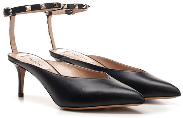 (W) Sandalias de Tacón Alto Valentino Rockstud 'Negras' SW2S0N49VXS0NO Lookbook (W) Sandalias de Tacón Alto Valentino Rockstud 'Negras' SW2S0N49VXS0NO