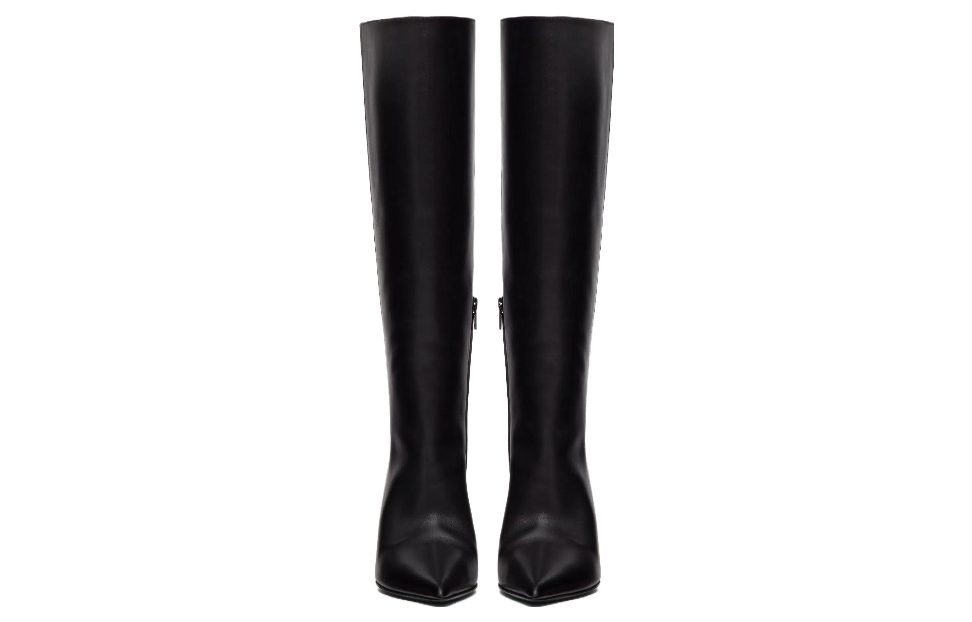 (W) Valentino Rockstud High-Top 'Black' 圖 3