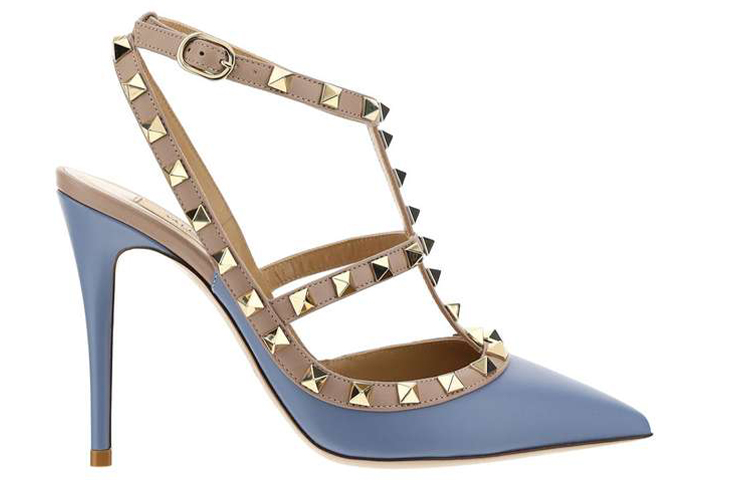 (W) Valentino Rockstud High Heels 'Elegant Retro Blue' 圖 2