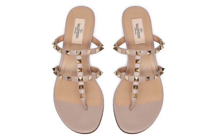 (W) Valentino Rockstud High Heels 'Nude' 圖 3