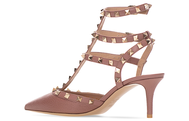 (W) Valentino Rockstud High Heels 'Pink' 圖 3