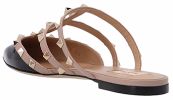 Shop (W) Valentino Rockstud Mule 'Charol Negro con Tachuelas' WW2S0H15VNWN91