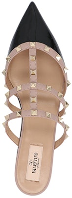 (Women) Valentino Rockstud Mule 'Patent Black Studded' WW2S0H15VNWN91 Purchase (Women) Valentino Rockstud Mule 'Patent Black Studded' WW2S0H15VNWN91