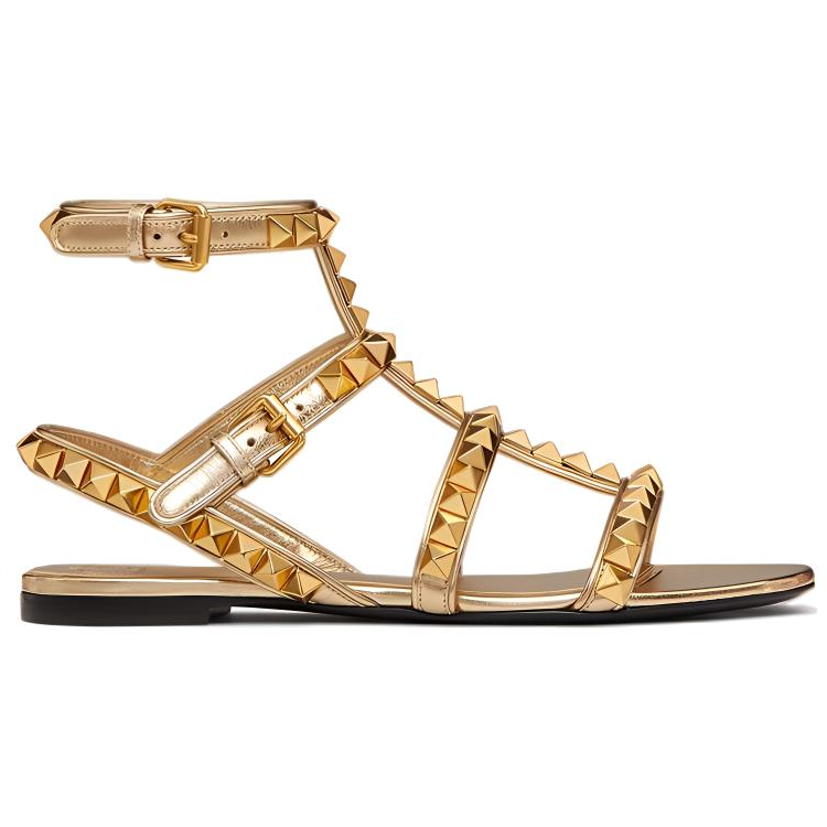 (W) Valentino Rockstud No Limit 'Metallic Gold' 圖 2