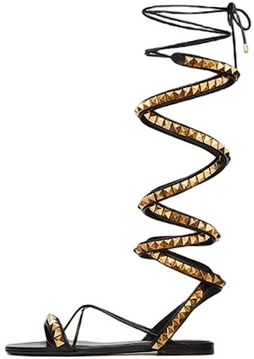 (Women) Valentino Rockstud No Limit Nappa 'Black Fashion Sandal' XW0S0EJ1HYH0NO Buy (Women) Valentino Rockstud No Limit Nappa 'Black Fashion Sandal' XW0S0EJ1HYH0NO