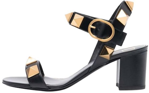 (W) 华伦天奴黑色铆钉露趾高跟鞋 WW2S0CR2ZWM0NO Buy (W) 华伦天奴黑色铆钉露趾高跟鞋 WW2S0CR2ZWM0NO