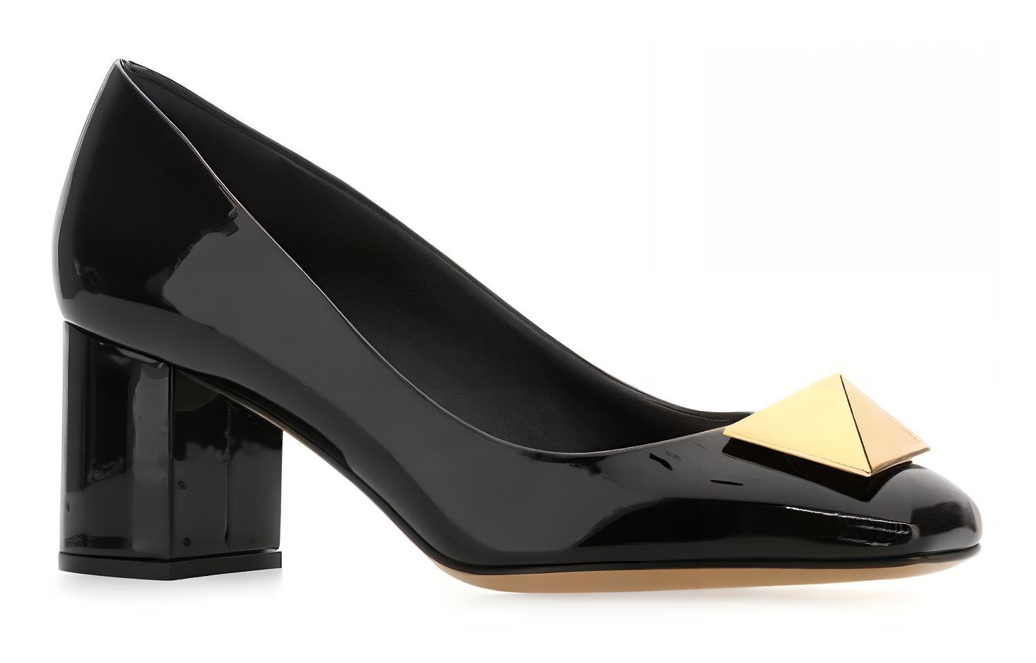 (W) Valentino Rockstud Patent 'Black' 圖 3